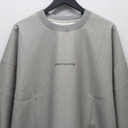 meanswhile | “MW-C1” 1932 “THE DRM” Nova Crewneck #Ash [GOOPI-25AW-SEP-01]