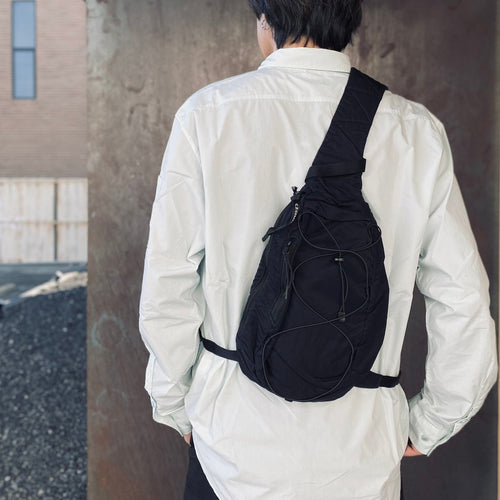 NYLON B CROSSBODY BACKPACK #TOTAL ECLIPSE 888 [RCCMAC735A]