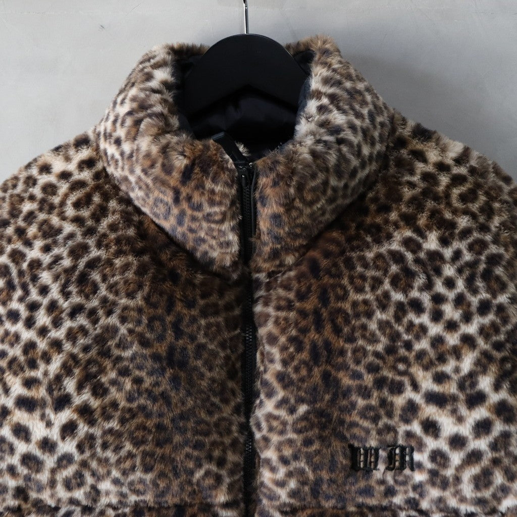 NANGA | LEOPARD FUR DOWN JACKET #BEIGE [24FW-WMO-NA06]