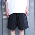 LABEL LOGO 衝浪短褲 #黑色 [SU25-B07]