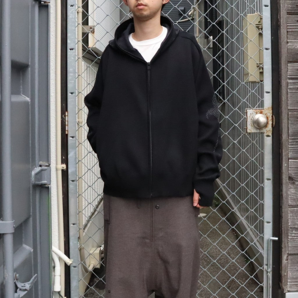 BIG D KNIT (× BIG D) #BLACK REFLECTOR [JI-26AW-KN01]