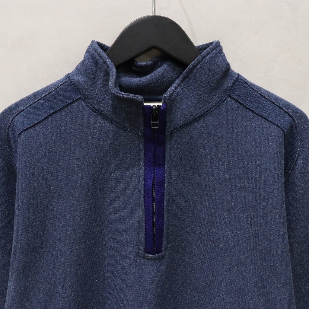 SOLID ZIPTOP #Navy [23AW-ZIPTOP]