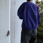 純色寬鬆圓領衫 #紫色 [CES28CS12]