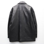LEATHER BPP JACKET #BLACK [tc22f022]