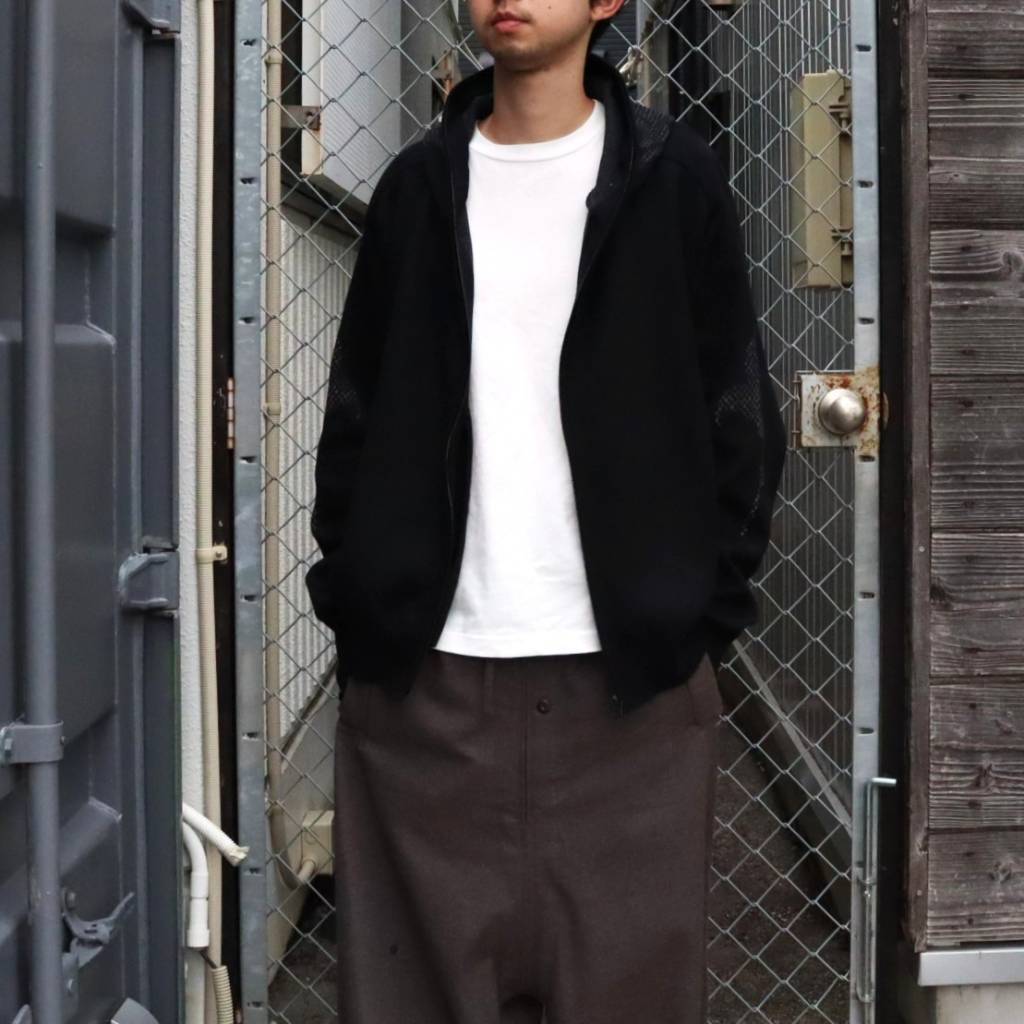 BIG D KNIT (× BIG D) #BLACK REFLECTOR [JI-26AW-KN01]