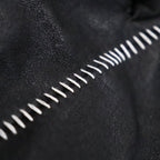 Artisan's Hand-stuffed (VEGETABLE TANNING PIG LEATHER) #BLACK [M-P4-AC2]