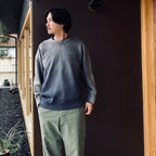 FIELD-WORN DOUBLE V SWEATSHIRT #EGGPLANT [BWU-FODVS]