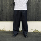 Stripe huge pants #chacoal gray [BV-PT2600210]