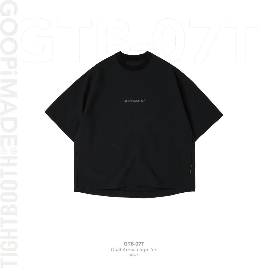 TIGHTBOOTH | 「GTB-07T」 Dual Arena Logo Tee #Black [GOOPI-25AW-OCT-01]