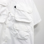 TECH MULTI TOOL POCKET SHIRT S/S SOLID #WHITE [BE-86026]