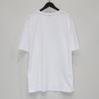WASHED HEAVY WEIGHT CREW NECK T-SHIRT (TYPE-5) #WHITE [25SS-WMT-WT05]