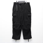 EQUALIZER CORD CARGO PANTS #Black [25FW_B03]