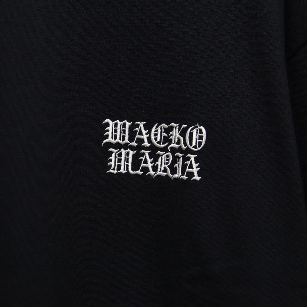 WASHED HEAVY WEIGHT CREW NECK T-SHIRT ( TYPE-1 ) #BLACK [25FW-WMT
