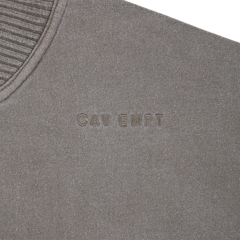 OVERDYE OVERLAP LIGHT CREW NECK #BROWN [CES27CS20] - cocorozashi
