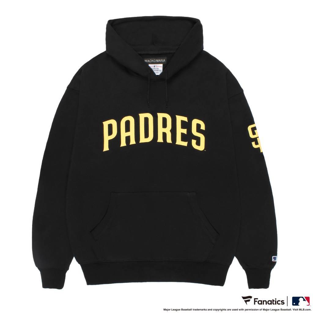 MLB | SD | HEAVY WEIGHT PULLOVER HOODED SWEAT SHIRT ( TYPE-3 ) #BLACK [MLB-WM-SS03]
