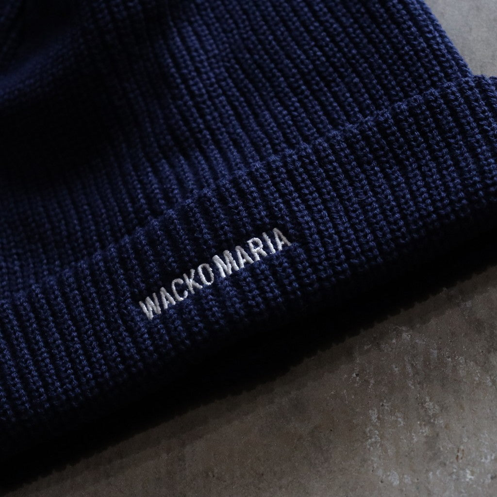 KNIT WATCH CAP (TYPE-1) #NAVY [24FW-WMA-CP04]