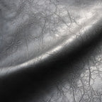 PLEATHER COAT #BLACK [LC8119]