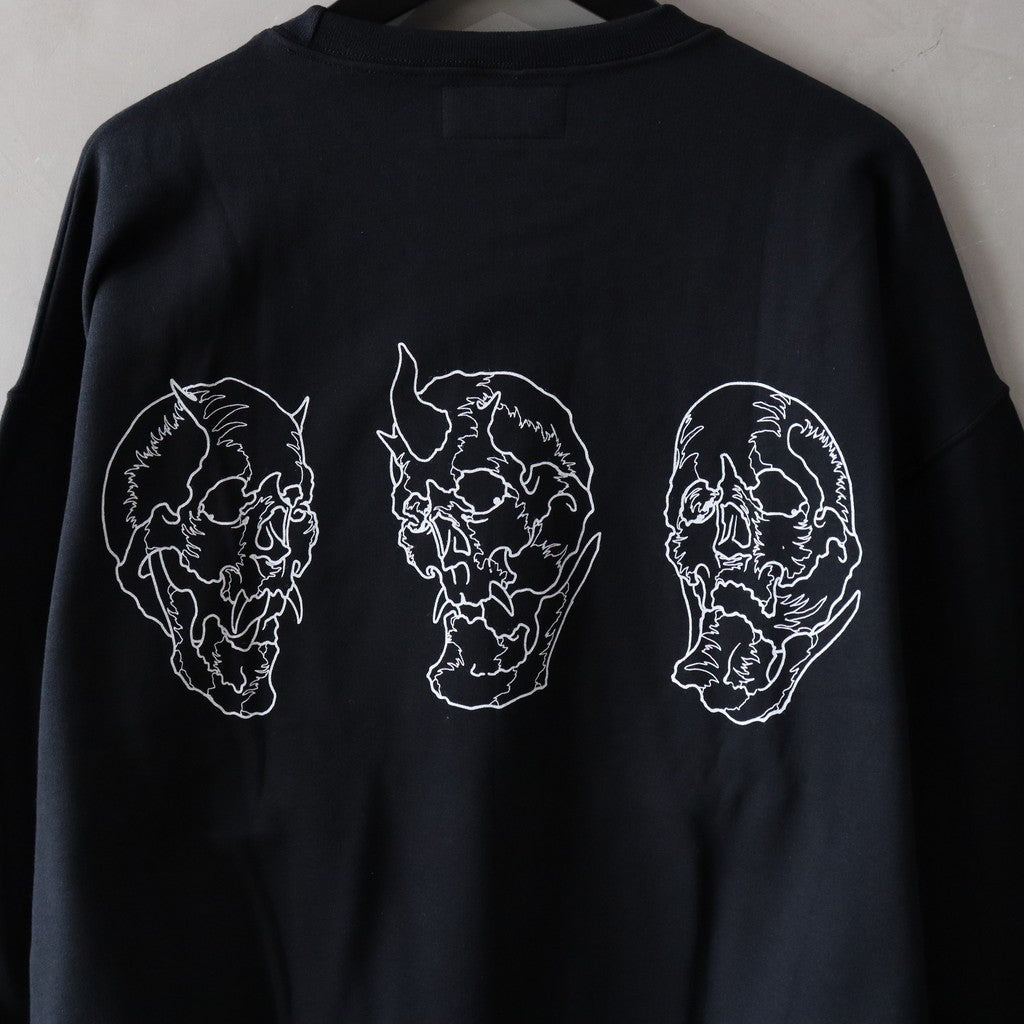 56 TATTOO STUDIO | CREW NECK SWEAT SHIRT #BLACK [56TS-WM-SS02]