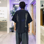 TIGHTBOOTH | 「GTB-07T」 Dual Arena Logo Tee #Black [GOOPI-25AW-OCT-01]