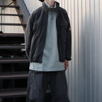 LIGHT RIP STOP ZIP JACKET #CHARCOAL [CES28JK25]