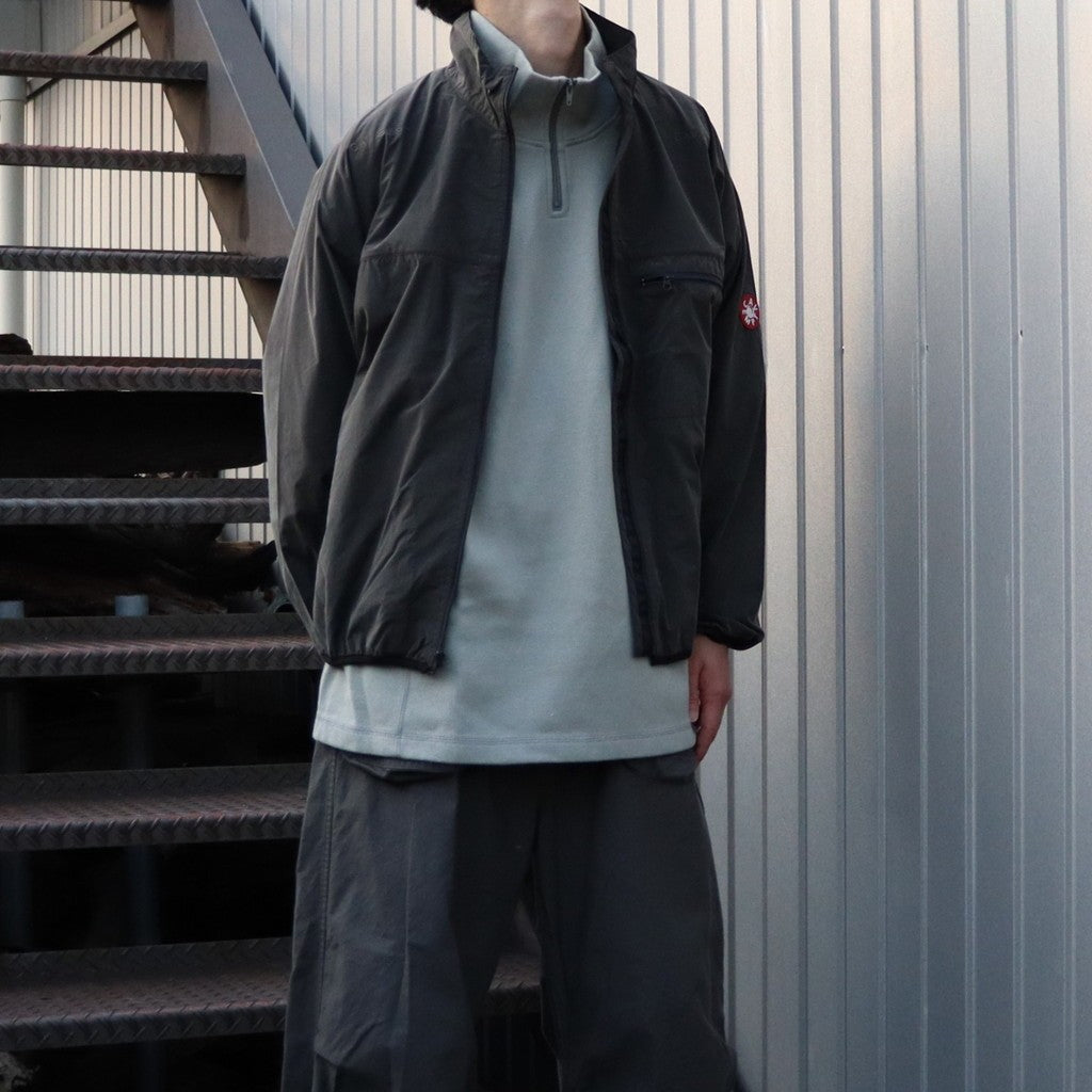 LIGHT RIP STOP ZIP JACKET #CHARCOAL [CES28JK25]