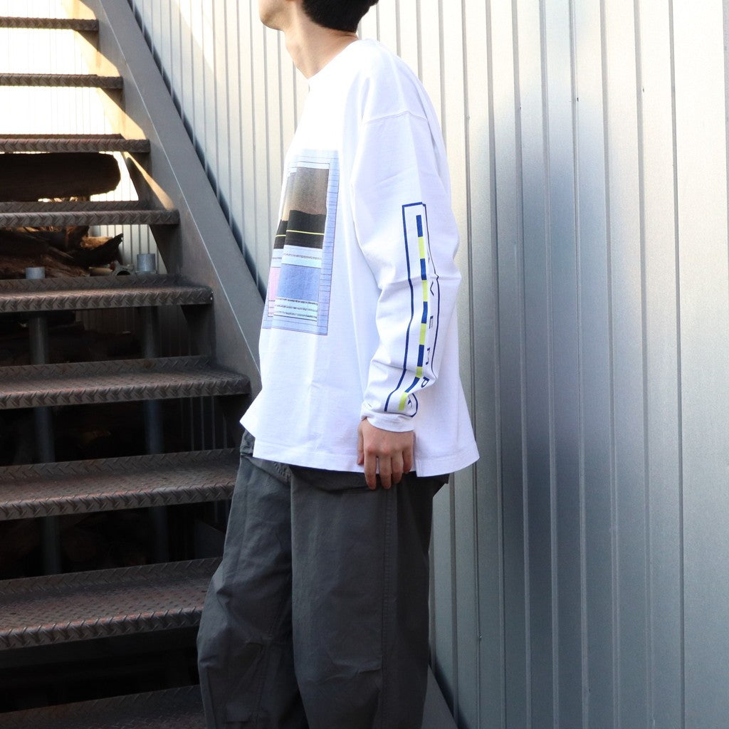 SKY 360 LONG SLEEVE T #WHITE [CES28LT01]