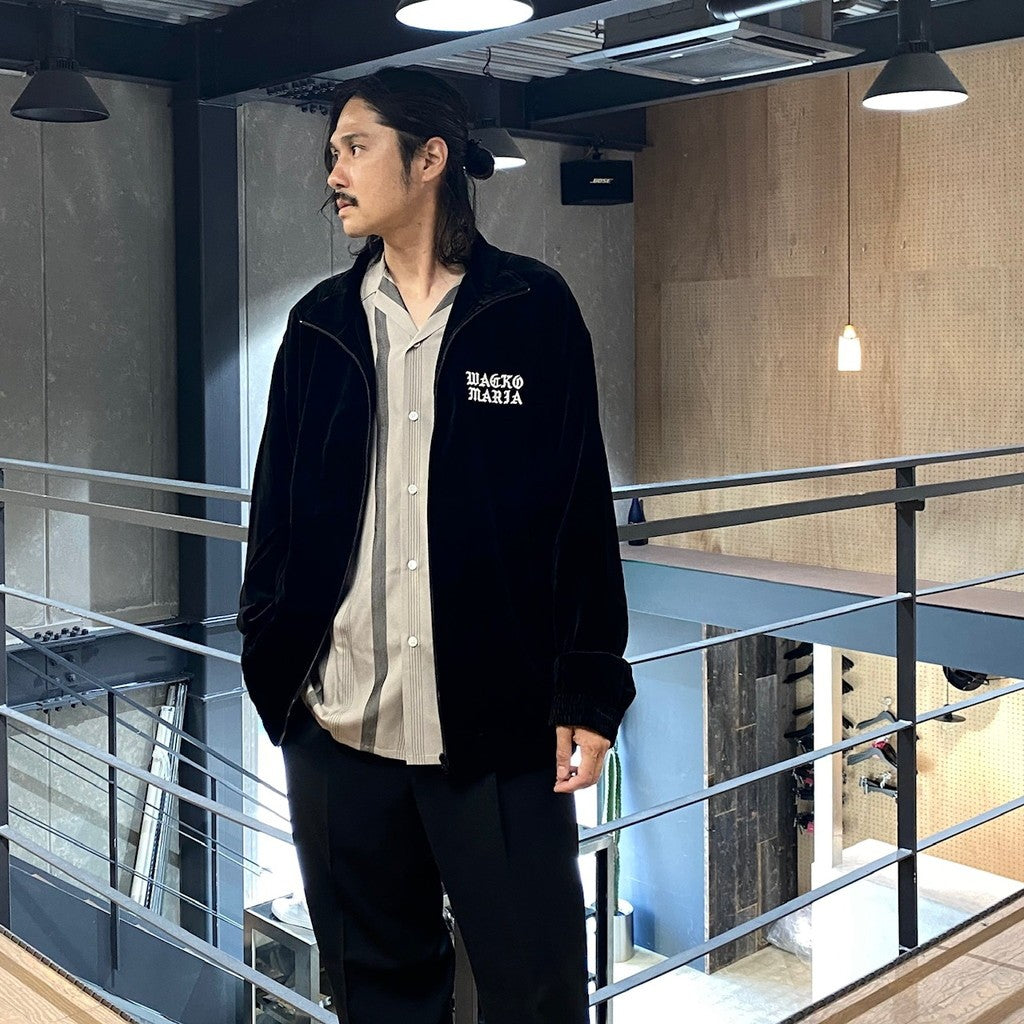 【希少】WACKOMARIA VELVET TRACK JACKET WACKO MARIA《ワコマリア》VELVET TRACK JACKET ( TYPE-2 ) | 正規取扱