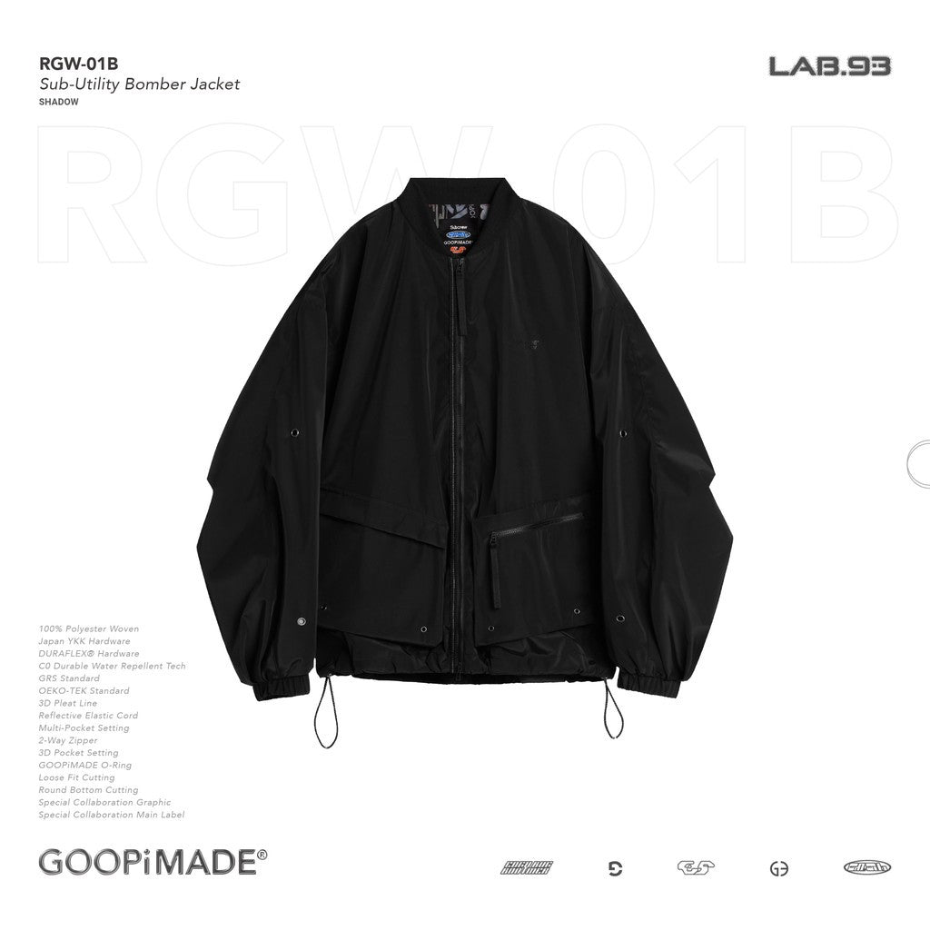 Subcrew | “RGW-01B” 多功能飛行員外套 #SHADOW [GOOPI-25SS-JAN-01]