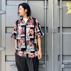 RESERVOIR DOGS | S/S HAWAIIAN SHIRT -TYPE 3- #BLACK [RD-WM-HI03]