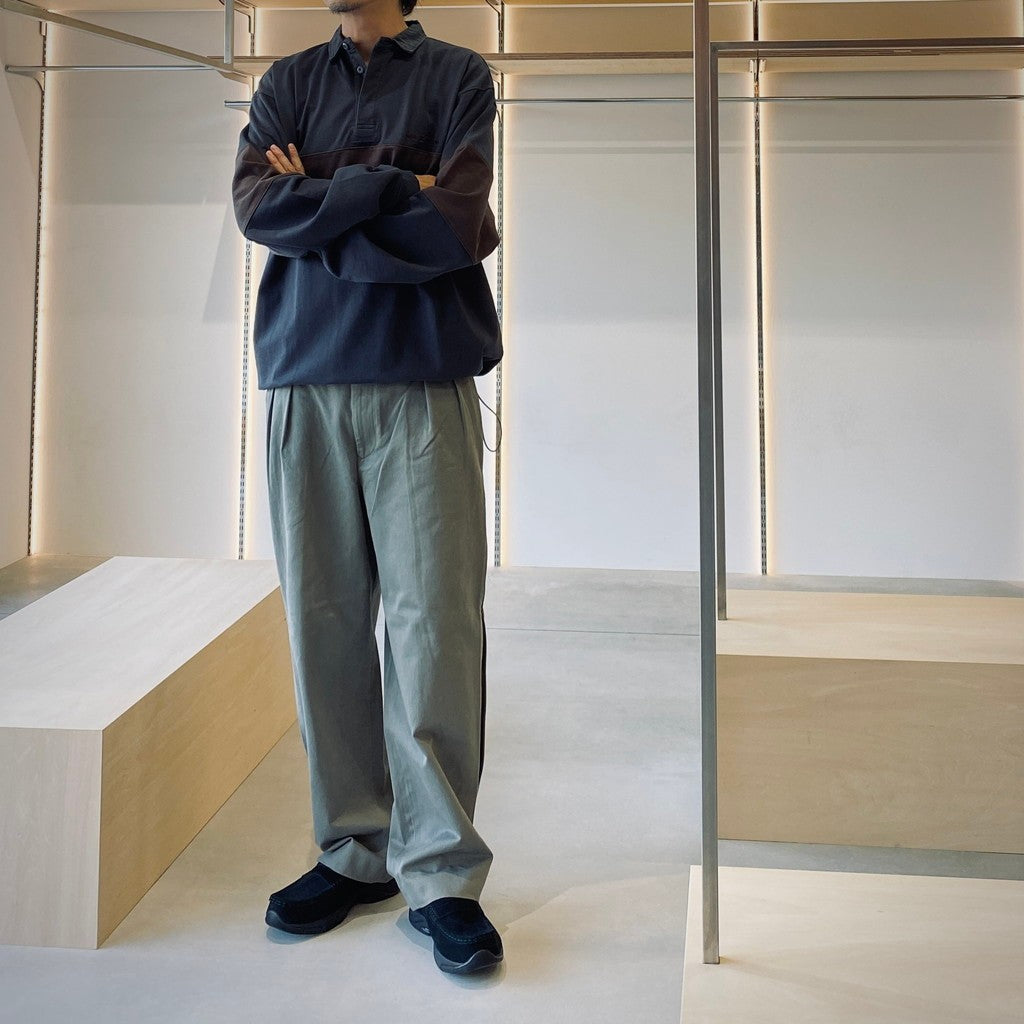 Ventilation Chino Slacks #Brown Khaki [SD25F-PT04] - cocorozashi