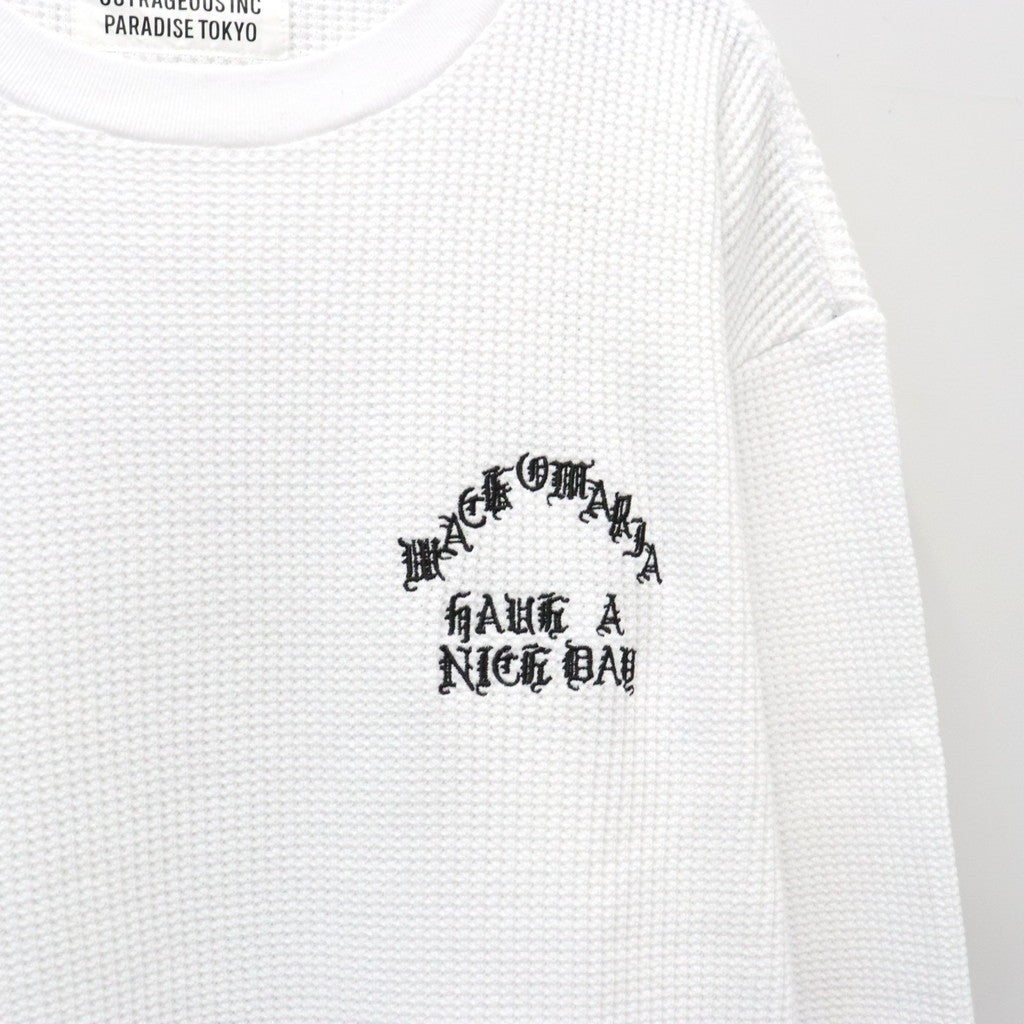 THERMAL SHIRT #WHITE [26FW-WMT-TM01]