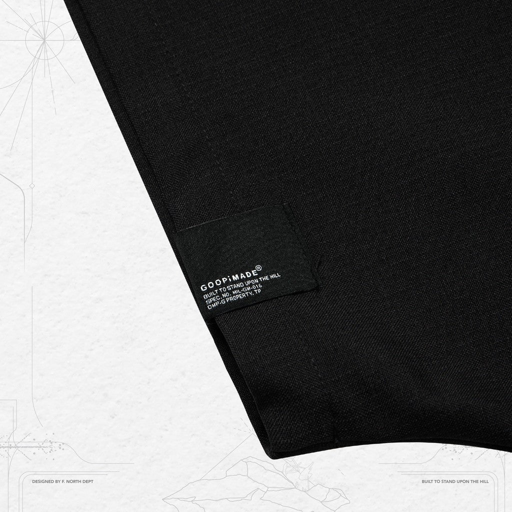 「GNV-S1」 SOFTBOX Oversized Strap Shirt #SHADOW [GOOPI-24SS-APR-03]