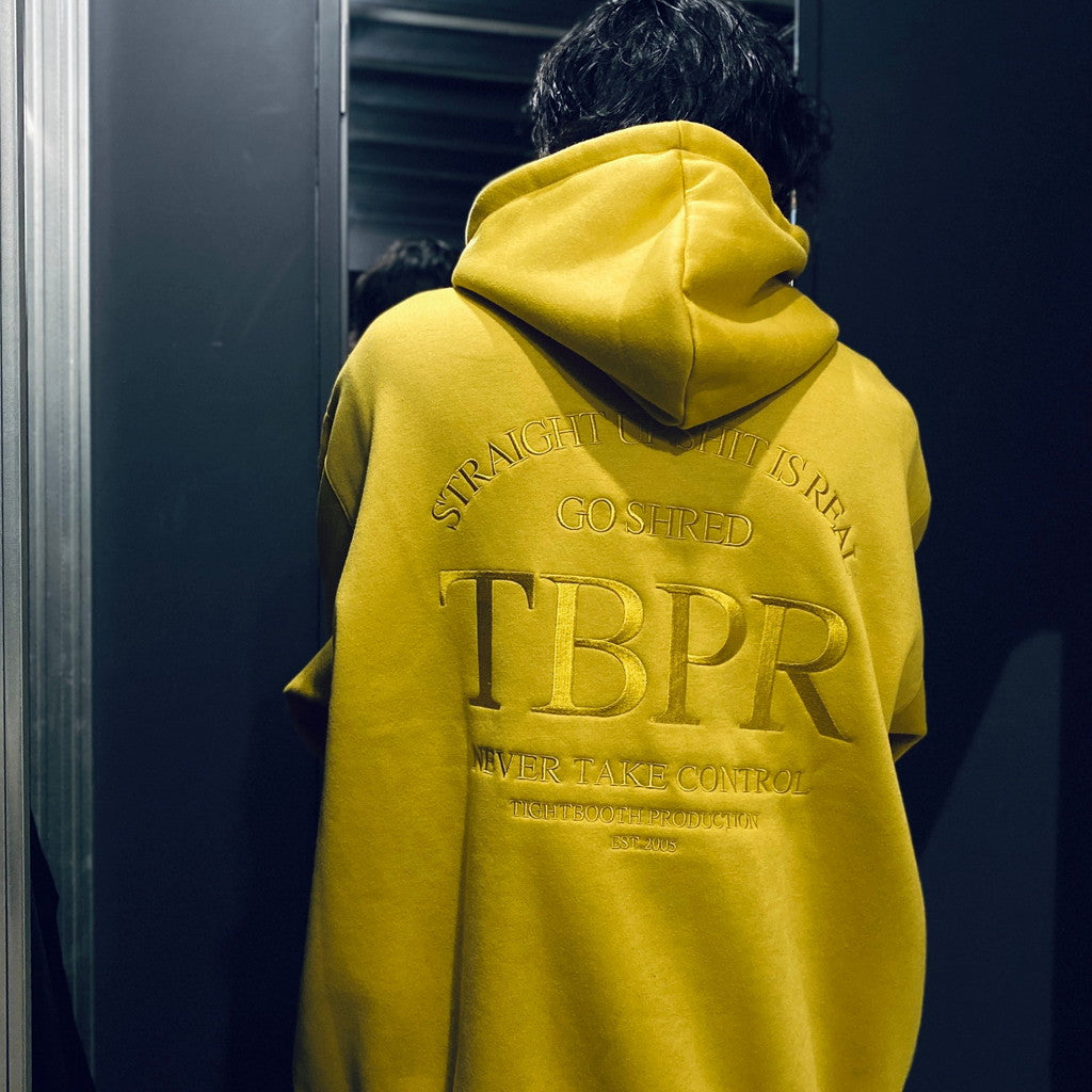 STRAIGHT UP HOODIE #MUSTARD [FW23-SW03]