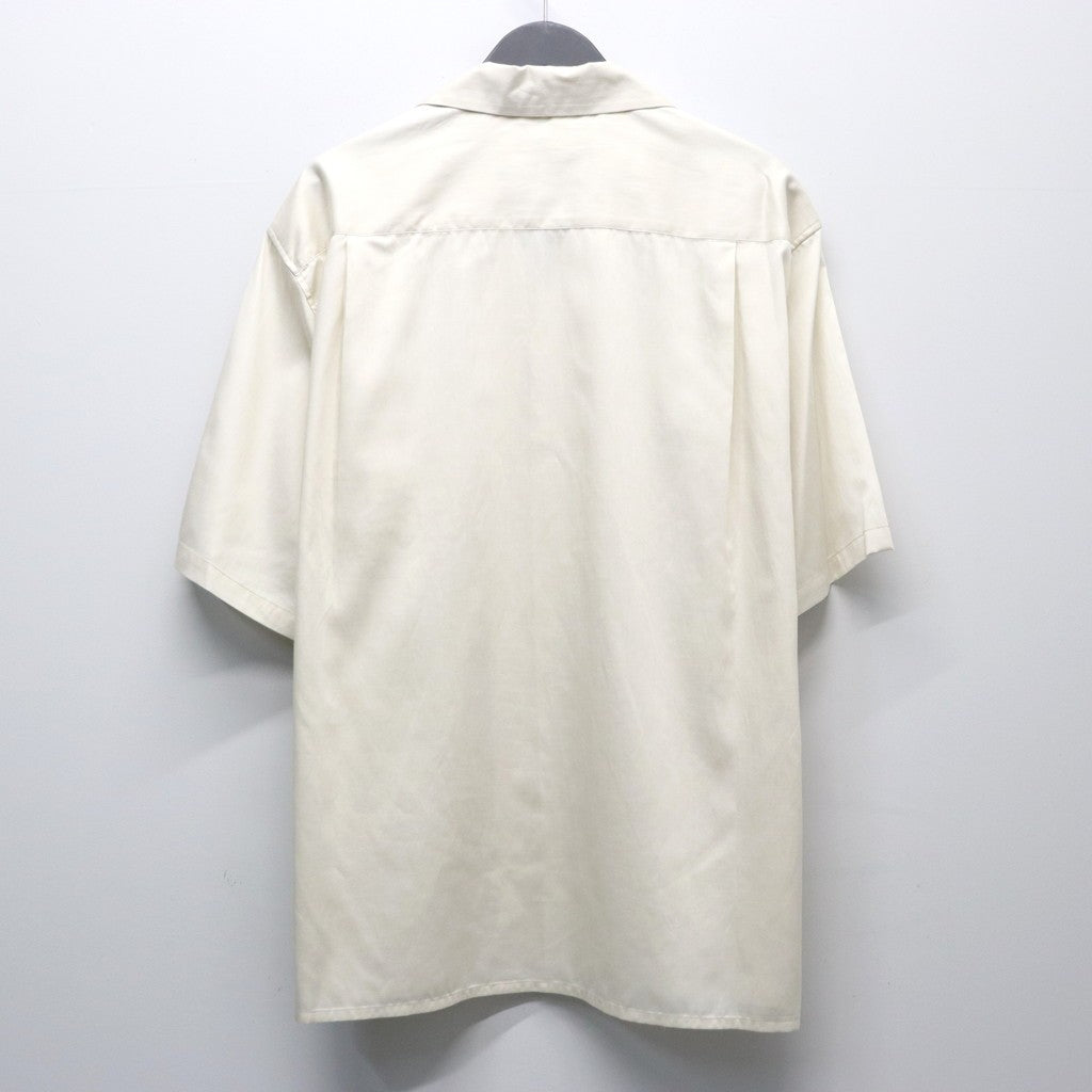 OPEN COLLAR SHIRT S/S ( TYPE-2 ) #IVORY [26SS-WMS-OC19