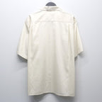 OPEN COLLAR SHIRT S/S ( TYPE-2 ) #IVORY [26SS-WMS-OC19]