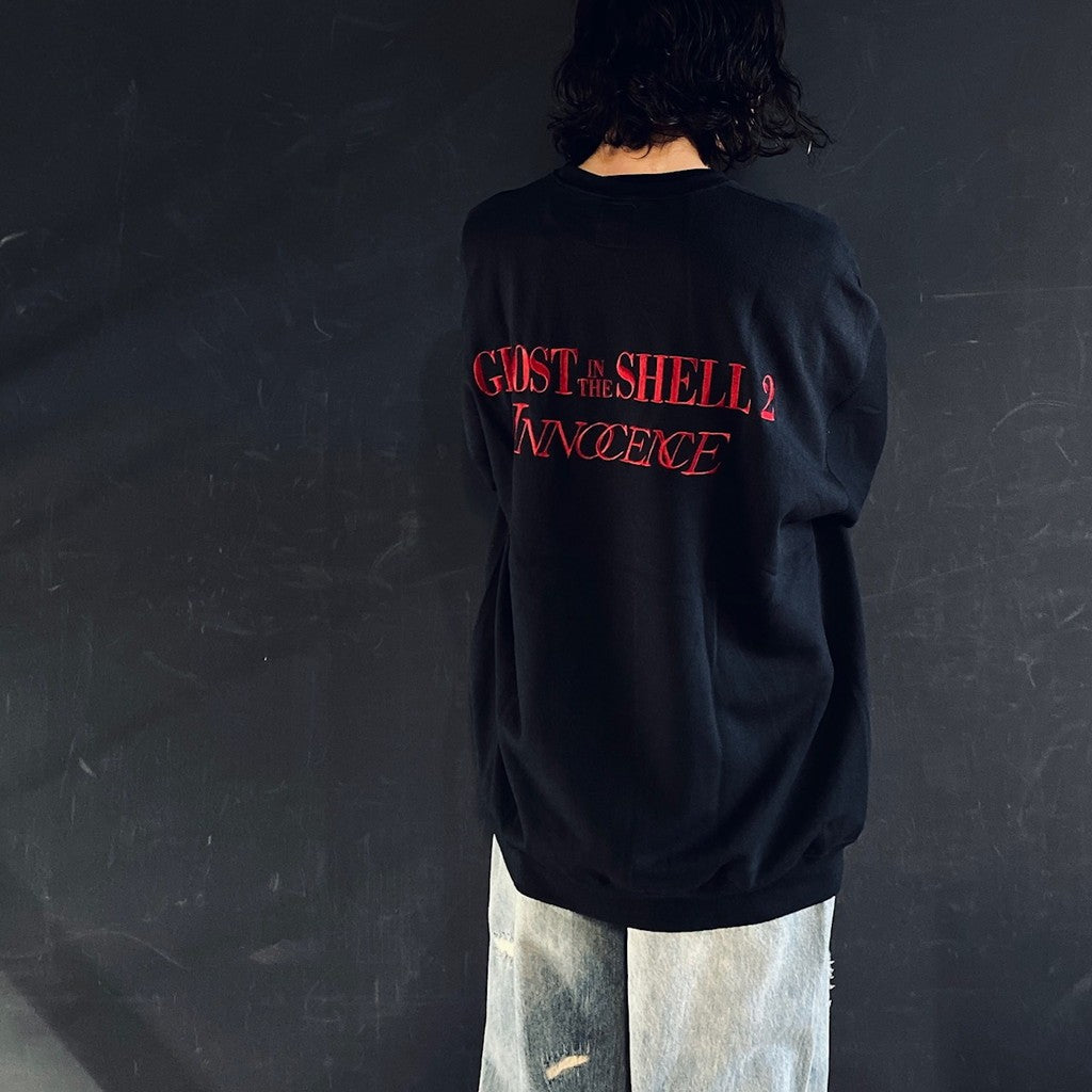 攻殼機動隊2：無罪 | 攻殼機動隊 | 圓領衛衣 - 款式 1 - #黑色 [INNOCENCE-WM-SS01]
