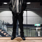 PLEATED TROUSERS -TYPE 2- #BLACK [24SSE-WMP-TR03]