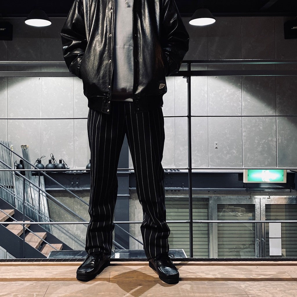 PLEATED TROUSERS -TYPE 2- #BLACK [24SSE-WMP-TR03]