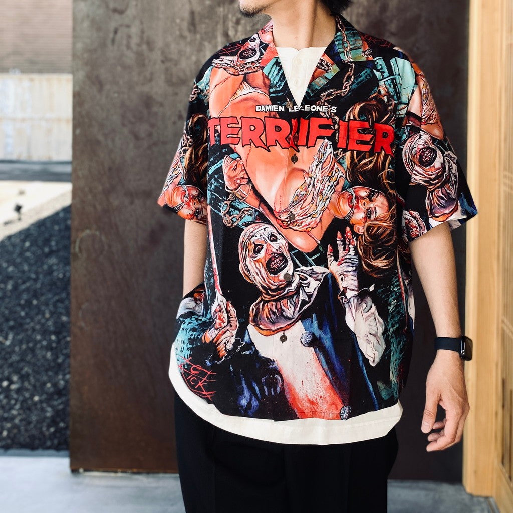 TERRIFIER | S/S HAWAIIAN SHIRT ( TYPE-1 ) #ONE [TERRIFIER-WM-HI01]