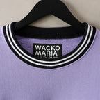 HEAVY WEIGHT CREW NECK SWEAT SHIRT ( TYPE-2 ) #PURPLE [24FW-WMC-SS10]