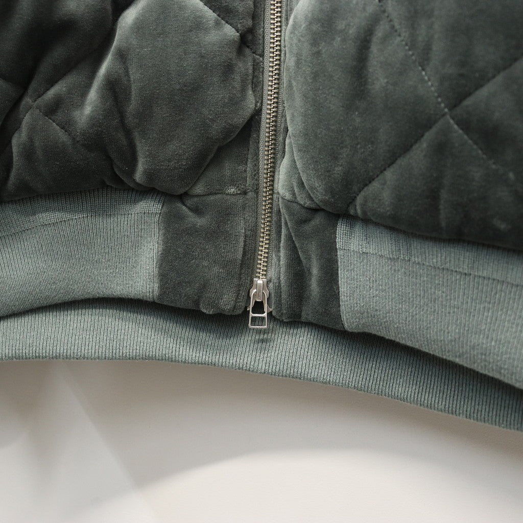 DELUXE | VELOUR SOUVENIR JKT #Gray [20TH-JK03]