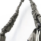 TEXTURED TWILL BODY BAG #CHARCOAL [FTT36262B0007]