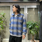 OMBRE CHECK 50'S JACKET ( TYPE-2 ) #BLUE [24FW-WMO-BL22]