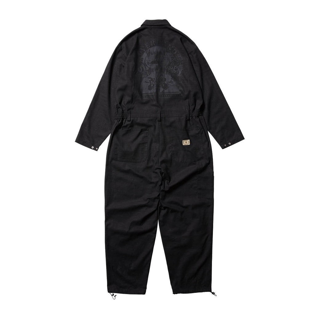 HEMP JUMP SUITS #BLACK [24SS-B04]