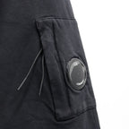 LIGHT FLEECE CREWNECK SWEATSHIRT #BLACK 999 [RCCMSS711A-002246G]