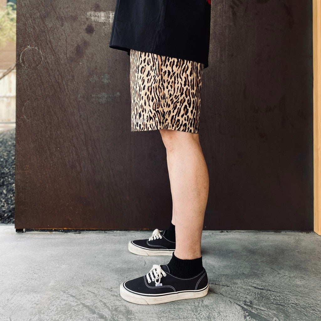 LEOPARD COMFY SHORTS #BEIGE [26SS-WMP-NA02]
