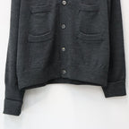 TECH KNIT CARDIGAN Brewed Protein #CHARCOAL [BE-72026W]