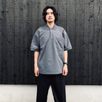 TECH POLO SHIRT S/S #CHARCOAL [BE-37026]