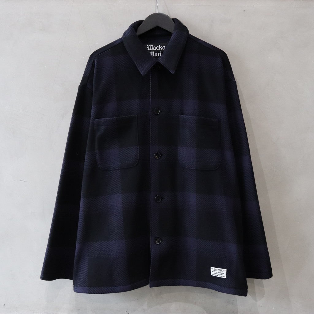 FLEECE SHIRT ( TYPE-1 ) #NAVY [24FW-WMO-BL24]