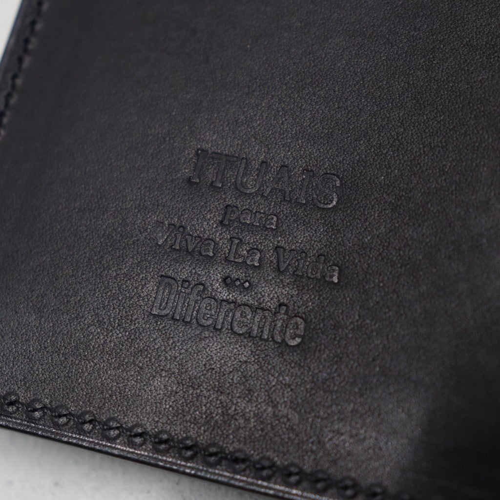 ITUAIS Diferente | CAVALLO Mini Wallet (GUIDI Horse Butt) #Black [26SS-ITU-02]
